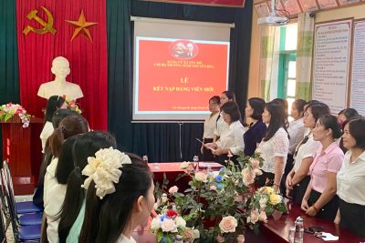 Lễ kết nạp Đảng viên năm 2025